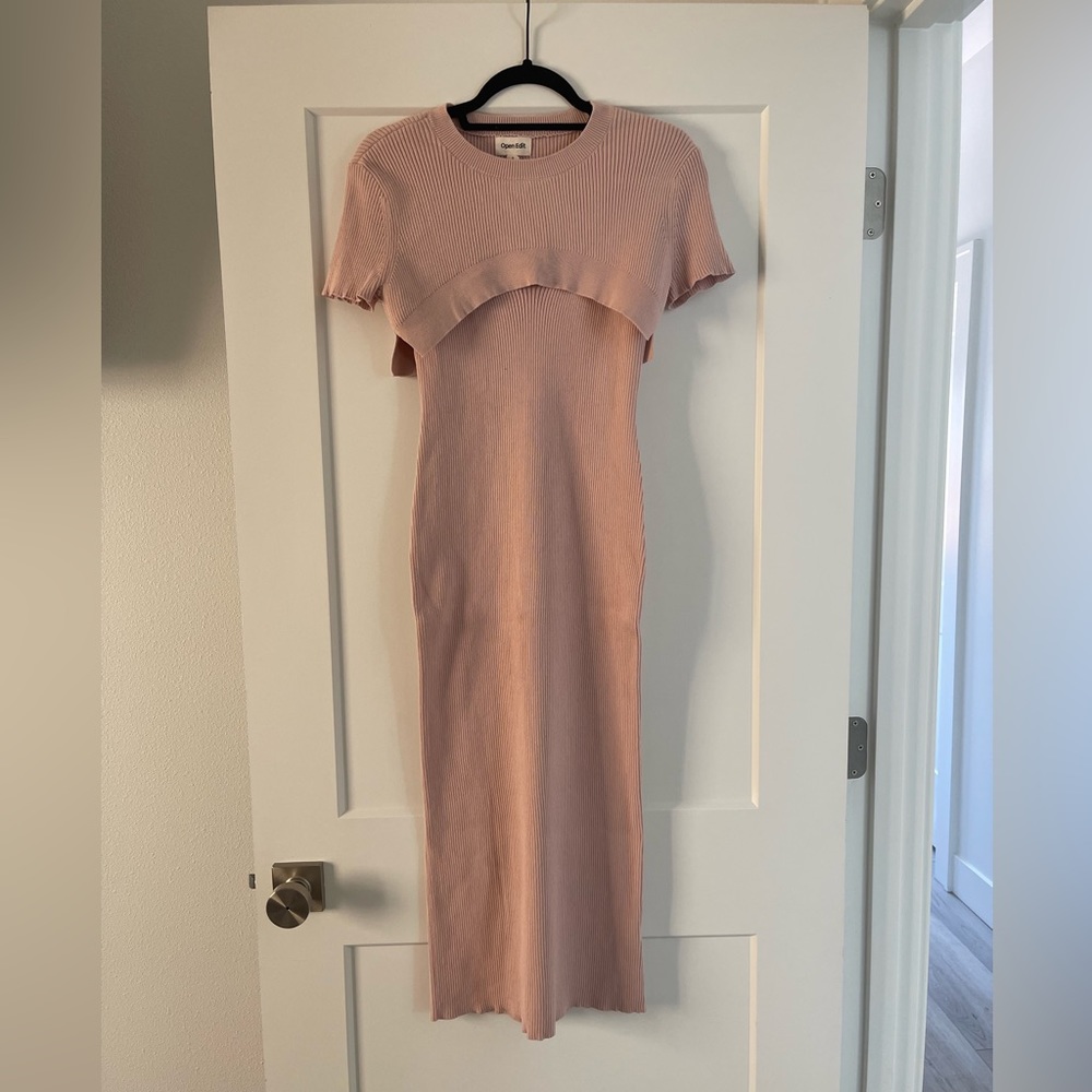 Open edit midi dress